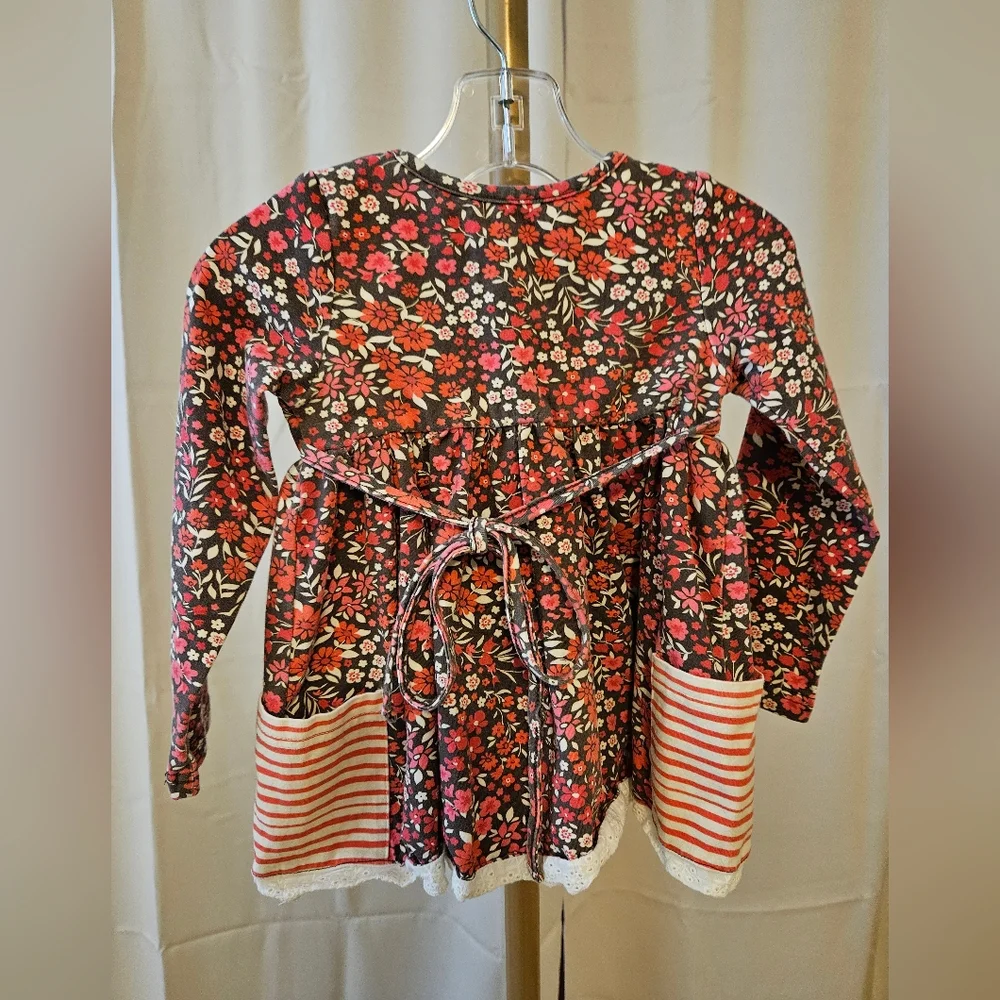 Cheeky Plum Floral Matching Set - Sz 2T
